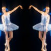 Elite-Ballet-dancers-in-tunnel-with-blue-pixel-sorting-effect-4K-VJ-Footage-gjjrzs-1920_009 VJ Loops Farm