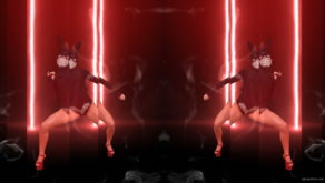 Party-Dancing-Rabbit-Girl-in-black-costume-making-rave-4K-Video-Art-VJ-Footage-mqf9cv-1920_005 VJ Loops Farm