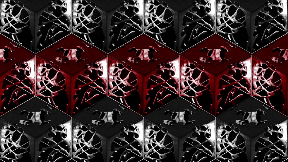 Cube-red-acid-liquid-pattern-motion-background-video-loop-tcl3lf-1920_004 VJ Loops Farm