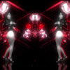 vj video background Pixel-Sorting-Girl-dancing-on-red-motion-background-itocez-1920_003