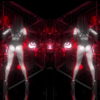 Pixel-Sorting-Girl-dancing-on-red-motion-background-itocez-1920_008 VJ Loops Farm