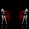 vj video background Posing-Go-Go-Girls-in-RED-BLACK-Tunnel-effect-Video-Art-VJ-Loop-flwzzo-1920_003