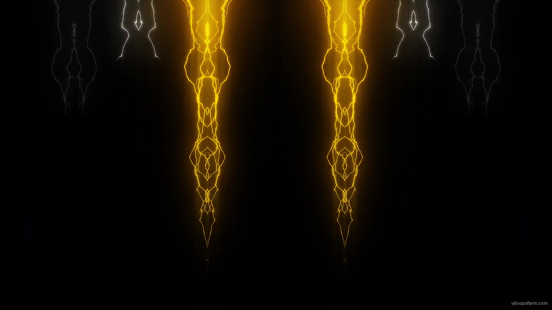 Gnosis Abstract Lightning VIVID Tricolor Shoot Ultra HD Video Art loop VJ Clip