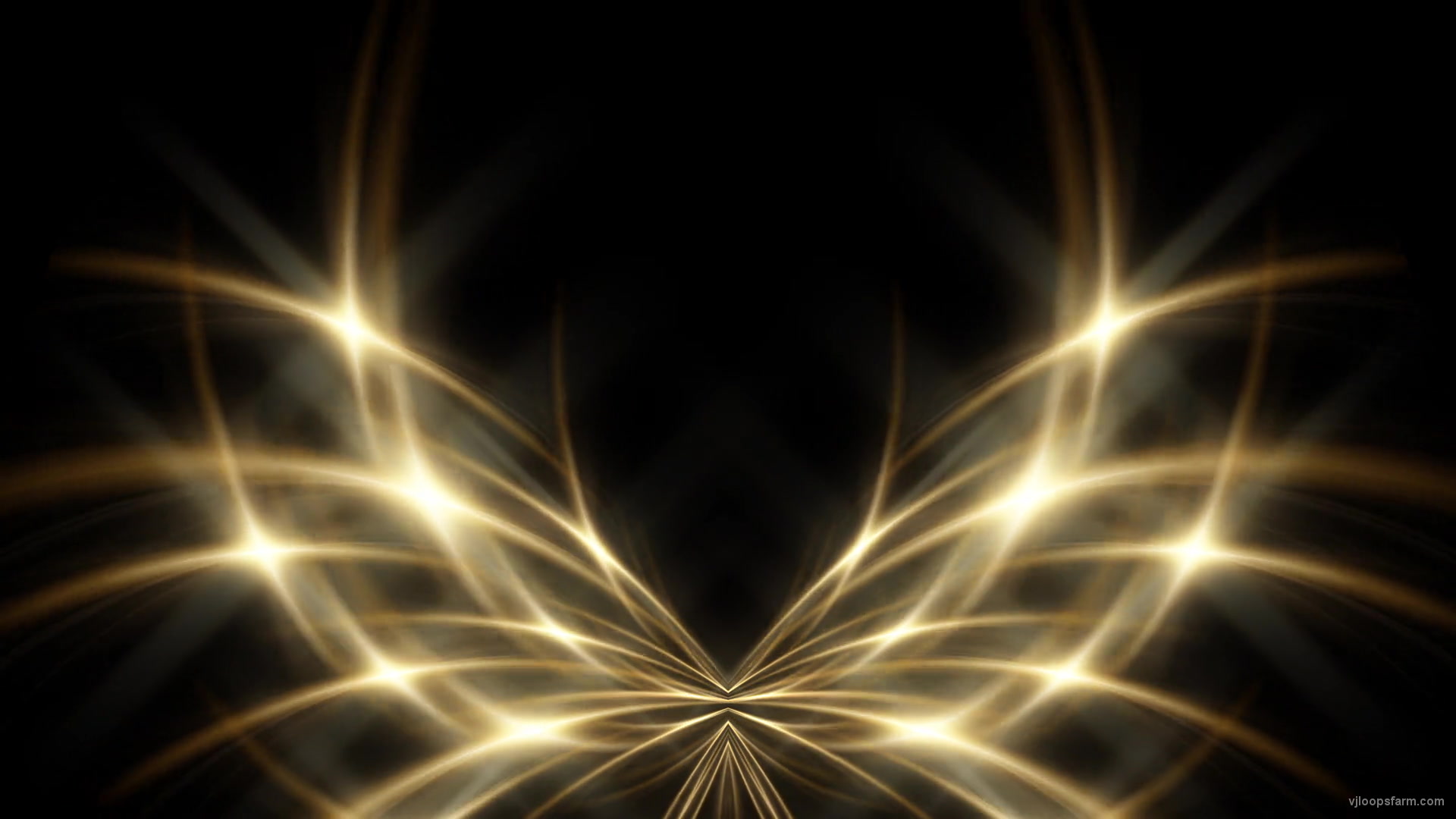 LIght Butterfly Rays Gate shining pattern Ultra HD VJ Loop