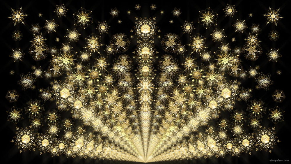 Stage-Star-Snowflake-gold-stars-Random-wall-with-rays-Ultra-HD-VJ-Loop-cwphbz-1920_006 VJ Loops Farm