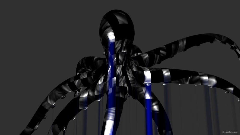 Blue-Octopus-in-White-Strob-abstract-video-art-VJ-Loop-ajtlxd_009 VJ Loops Farm