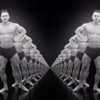 Bodybuilder-2-showing-his-body-in-tunnel-isolated-on-Alpha-Channel-NOT-Looped-Video-VJ-Footage-codvfi-1920_006 VJ Loops Farm
