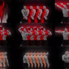 Bodybuilders-in-Red-with-Pixel-Sorting-isolated-on-Alpha-Channel-Video-VJ-Footage-qki7zx-1920 VJ Loops Farm