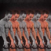 Bodybuilders-in-Red-with-Pixel-Sorting-isolated-on-Alpha-Channel-Video-VJ-Footage-qki7zx-1920_007 VJ Loops Farm