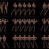 Bodybuilders-pattern-with-Pixel-Sorting-isolated-on-Alpha-Channel-Video-VJ-Footage-tckxl5-1920 VJ Loops Farm