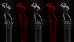 Bodybuilders-with-Pixel-Sorting-on-5-columns-pattern-black-red-isolated-on-Alpha-Channel-Video-VJ-Footage-9knoyk-1920_008 VJ Loops Farm