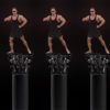 vj video background Bodybuilders-with-Pixel-Sorting-on-5-columns-pattern-isolated-on-Alpha-Channel-Video-VJ-Footage-dvsyrb-1920_003