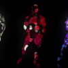 vj video background Fire-Man-in-Different-Flowers-Trio-on-Black-Ultra-HD-Video-Art-Video-VJ-Loop-evkdbw-1920_003