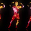 Fire-Man-in-Flowers-Trio-on-Black-Ultra-HD-Video-Art-Video-VJ-Loop-wwq02c-1920_006 VJ Loops Farm