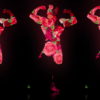 Fire-Man-in-Rose-Fall-Trio-on-Black-Ultra-HD-Video-Art-Video-VJ-Loop-thltsm-1920_007 VJ Loops Farm