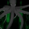 vj video background Green-PSY-Octopus-CloseUp-Rays-Lightning-Full-HD-Video-Art-VJ-Loop-1nbjch_003
