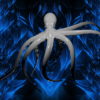 PSY-Octopus-gray-flow-on-blue-background-FullHD-VJ-Loop-nh81y8_009 VJ Loops Farm