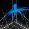 vj video background Psy-Blue-Octopus-waving-on-abstract-lines-rays-background-Full-HD-VJ-Loop-ef1qc5_003