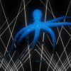 Psy-Blue-Octopus-waving-on-abstract-lines-rays-background-Full-HD-VJ-Loop-ef1qc5_009 VJ Loops Farm