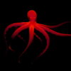 Psychedelic-Red-Octopus-waving-on-strobing-background-Full-HD-VJ-Loop-8oaopw_008 VJ Loops Farm