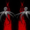 Psychedelic-double-bodyguards-Red-Octopus-with-lightning-video-art-Full-HD-VJ-Loop-wudftg_004 VJ Loops Farm