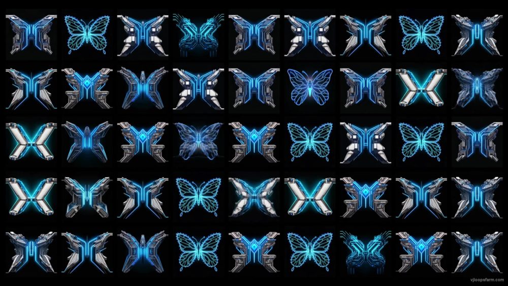 vj video background Cyberpunk-Butterfly-Mesh-Mix-Pattern-Random-UltraHD-Video-Motion-Background-VJ-Loop-mwfof3-1920_003