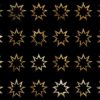 Art-Deco-golden-Bahai-Star-Random-elements-Grid-Pattern-isolated-on-black-background-Ultra-HD-VJ-Loop-6hqcuc-1920_005 VJ Loops Farm