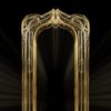 vj video background Art-nouveau-Telema-Signs-Gate-isolated-on-black-background-Ultra-HD-VJ-Loop-ybo8nx-1920_003