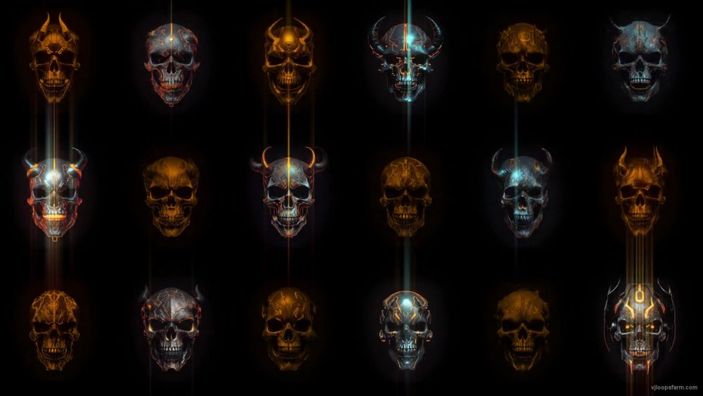 vj video background Fast-Horns-Halloween-Skulls-Pattern-VJ-Loop-Z19-rokzss-1920_003