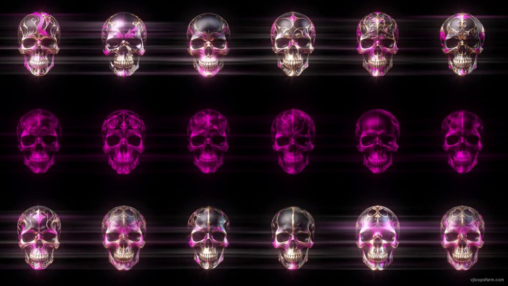 vj video background Glamour-Pink-Pattern-Halloween-Skulls-VJ-Loop-Z33-d00uh6-1920_003