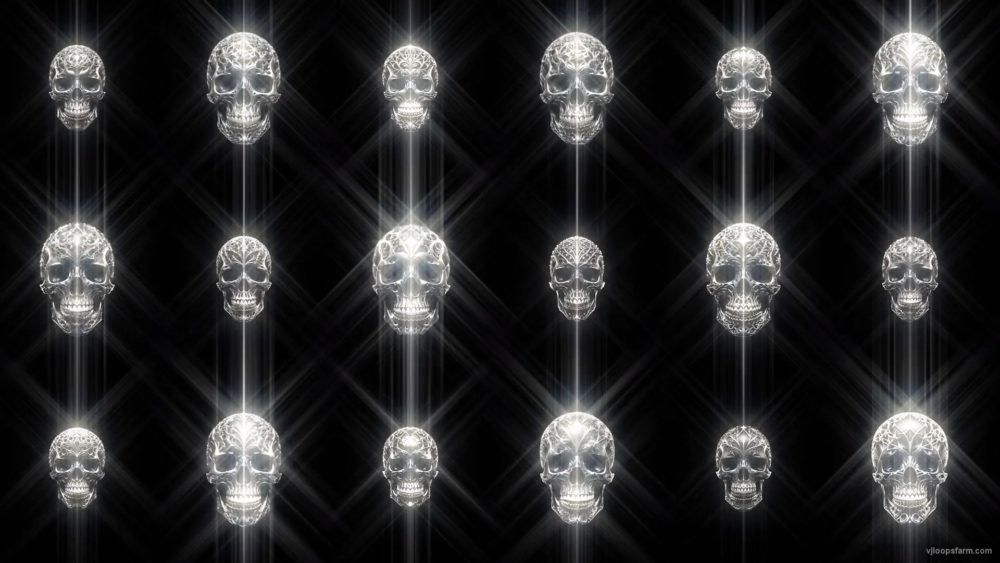 vj video background Luxury-Vintage-Halloween-Skulls-Pattern-VJ-Loop-Z26-fytaoo-1920_003