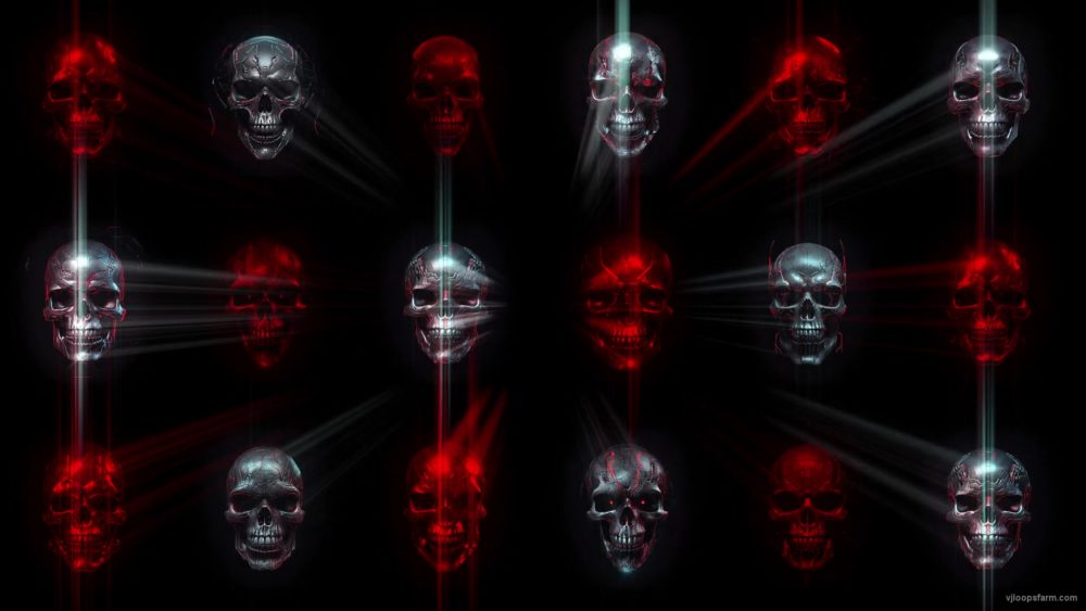 vj video background Red-Rbobots-Halloween-Skulls-Pattern-VJ-Loop-Z20-1noks7-1920_003