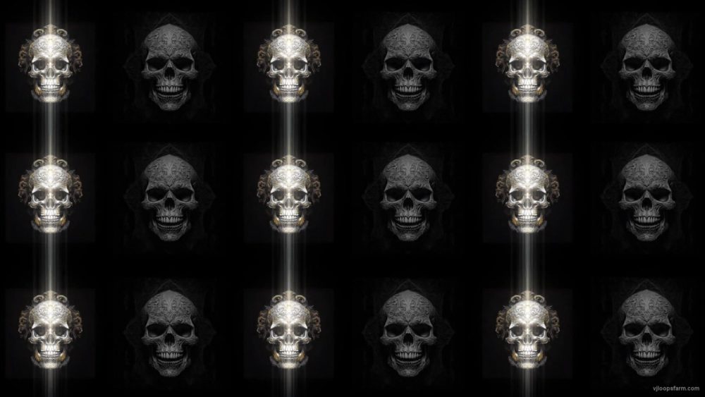 vj video background Slow-Gothic-Halloween-Skulls-Pattern-VJ-Loop-Z12-bud6la-1920_003