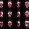 vj video background Techno-Robot-Red-Halloween-Skulls-Pattern-VJ-Loop-Z16-autnej-1920_003