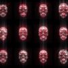 Techno-Robot-Red-Halloween-Skulls-Pattern-VJ-Loop-Z16-autnej-1920_005 VJ Loops Farm