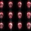 Techno-Robot-Red-Halloween-Skulls-Pattern-VJ-Loop-Z16-autnej-1920_007 VJ Loops Farm