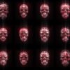 Techno-Robot-Red-Halloween-Skulls-Pattern-VJ-Loop-Z16-autnej-1920_009 VJ Loops Farm